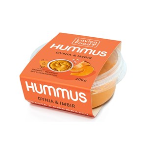 HUMMUS DYNIA I IMBIR 200 g - LAVICA FOOD (PRODUKT SEZONOWY)