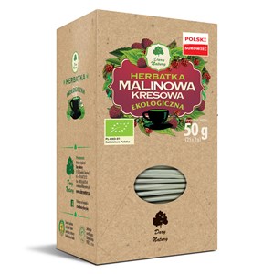 HERBATKA MALINOWA KRESOWA BIO (25 x 2 g) 50 g - DARY NATURY