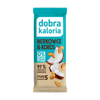 BATON DAKTYLOWY NERKOWCE & KOKOS BEZ DODATKU CUKRÓW 35 g - DOBRA KALORIA