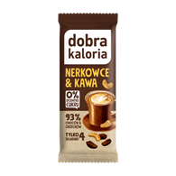 BATON DAKTYLOWY NERKOWCE & KAWA BEZ DODATKU CUKRÓW 35 g - DOBRA KALORIA