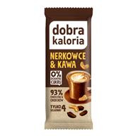 BATON DAKTYLOWY NERKOWCE & KAWA BEZ DODATKU CUKRÓW 35 g - DOBRA KALORIA