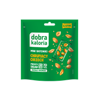 BATONIKI MINI CHRUPIĄCY ORZECH BEZ DODATKU CUKRU (6 x 18 g) 108 g - DOBRA KALORIA