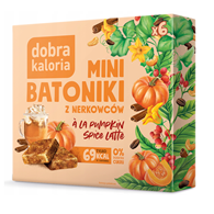 BATONIKI MINI Z NERKOWCÓW O SMAKU MANGO LASSI BEZ DODATKU CUKRÓW (6 x 17 g) 102 g - DOBRA KALORIA