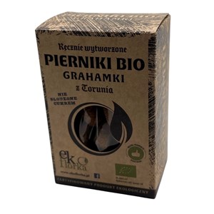 PIERNIKI GRAHAMKI BIO 160 g - EKOFLORKA