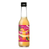 KOMBUCHA KOKTAJLOWA RASPBERRY SUNRISE BIO 270 ml - DELIKATNA