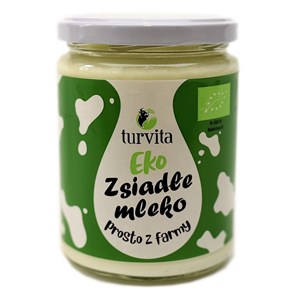 ZSIADŁE MLEKO BIO 450 g - TURVITA