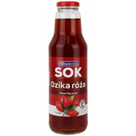 SOK Z DZIKIEJ RÓŻY 100 % 750 ml - NATURAVENA
