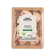 PIEROGI Z TRUSKAWKAMI BIO 400 g - FARMY ROZTOCZA (NA ZAMÓWIENIE)