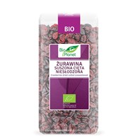 ŻURAWINA SUSZONA CIĘTA NIESŁODZONA BIO 400 g - BIO PLANET