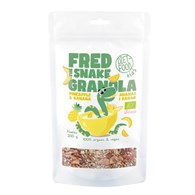 GRANOLA Z ANANASEM I BANANEM BIO 200 g - DIET-FOOD (FRED THE SNAKE)