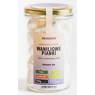 PIANKI WANILIOWE WEGAŃSKIE BEZGLUTENOWE BIO 150 g - BIOSSOM