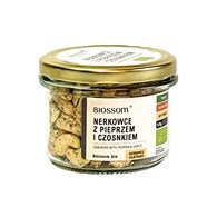 ORZECHY NERKOWCA Z PIEPRZEM I CZOSNKIEM BEZGLUTENOWE BIO 120 g - BIOSSOM