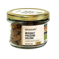 MIGDAŁY PRAŻONE I SOLONE BEZGLUTENOWE BIO 120 g - BIOSSOM