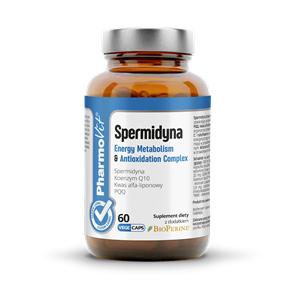 SPERMIDYNA ENERGY METABOLISM & ANTIOXIDATION COMPLEX 60 KAPSUŁEK - PHARMOVIT (CLEAN LABEL)