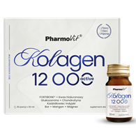 KOLAGEN (12 000 mg) ACTIVE SHOT BEZGLUTENOWY 30 ml - PHARMOVIT