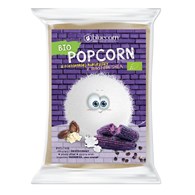 POPCORN Z NIEBIESKIEJ KUKURYDZY Z SHEA I SOLĄ DO PRZYGOTOWANIA W MIKROFALÓWCE BEZGLUTENOWY BIO 100 g - BLUECORN