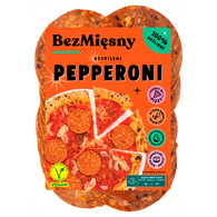 PEPPERONI ROŚLINNE PLASTRY 100 g - BEZMIĘSNY