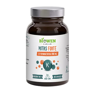 POTAS FORTE (1100 mg) BEZGLUTENOWY 100 KAPSUŁEK - HEMPKING (BIOWEN)