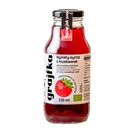 SYROP Z TRUSKAWEK BIO 330 ml - GRAJFKA