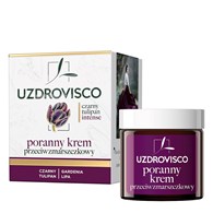 KREM DO TWARZY PRZECIWZMARSZCZKOWY NA DZIEŃ 50 ml - UZDROVISCO (CZARNY TULIPAN INTENSE)