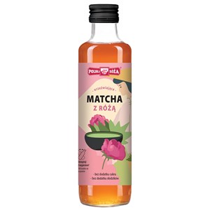 HERBATA MATCHA RÓŻANA 250 ml - POLSKA RÓŻA