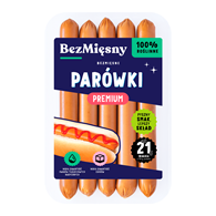 BEZMIĘSNE PARÓWKI PREMIUM 160 g - BEZMIĘSNY