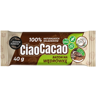 BATON DAKTYLOWY KAKAO - KOKOS CIAO CACAO BEZGLUTENOWY 40 g - ZMIANY ZMIANY