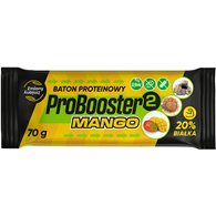 BATON PROTEINOWY Z MANGO PROBOOSTER BEZGLUTENOWY 70 g - ZMIANY ZMIANY