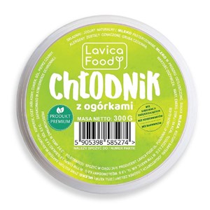 CHŁODNIK Z OGÓRKÓW 300 g - LAVICA FOOD (PRODUKT SEZONOWY)