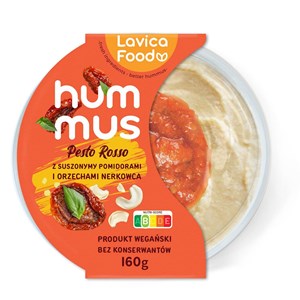 HUMMUS PESTO ROSSO 160 g - LAVICA FOOD