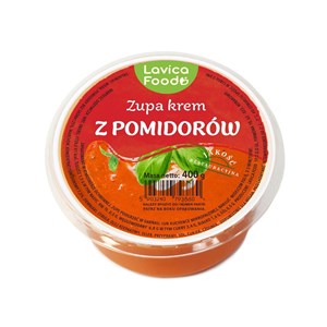 ZUPA KREM Z POMIDORÓW 400 g - LAVICA FOOD (PRODUKT SEZONOWY)