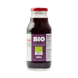 SYROP Z MALIN NISKOSŁODZONY BIO 330 ml - KAMIONNA