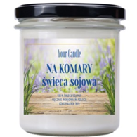 ŚWIECA SOJOWA NA KOMARY 300 ml - YOUR CANDLE (PRODUKT SEZONOWY)