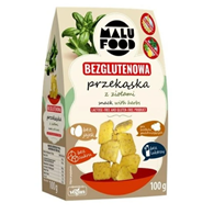 PRZEKĄSKA Z ZIOŁAMI BEZ CUKRU BEZGLUTENOWA 100 g - MALU FOOD