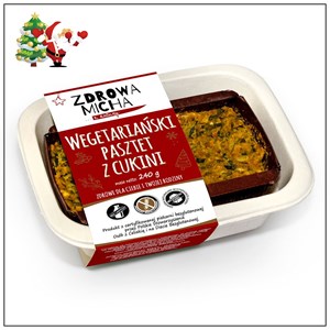 PASZTET Z CUKINII BEZGLUTENOWY 240 g - ZDROWA MICHA (NA ZAMÓWIENIE - PRODUKT SEZONOWY)