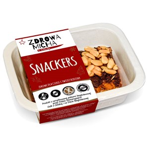 CIASTO SNACKERS WEGAŃSKIE 560 g - ZDROWA MICHA (NA ZAMÓWIENIE - PRODUKT SEZONOWY)