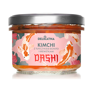 KIMCHI DASHI Z TUŃCZYKIEM BONITO I KREWETKAMI 200 g - DELIKATNA