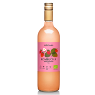 KOMBUCHA POZIOMKOWA BIO 750 ml - DELIKATNA