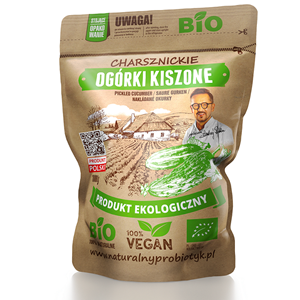 OGÓRKI KISZONE BIO 1000 g (500 g) - CHARSZNICKIE POLA NATURY