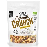 CRUNCHY Z KOKOSEM, BANANEM I ORZECHAMI LASKOWYMI BIO 150 g - DIET-FOOD