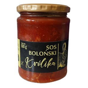 SOS BOLOŃSKI Z KRÓLIKA BEZGLUTENOWY 500 g - AMCIU