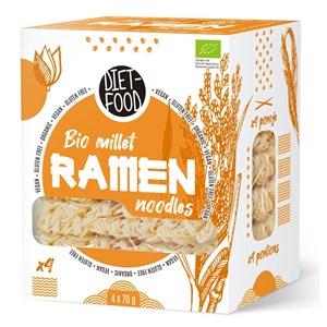 MAKARON (JAGLANY) RAMEN BEZGLUTENOWY BIO 280 g - DIET-FOOD