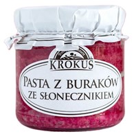 PASTA Z BURAKÓW ZE SŁONECZNIKIEM BEZGLUTENOWA 180 g - KROKUS