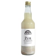 ŻUR NA ZAKWASIE NIEPASTERYZOWANY 500 ml - KROKUS