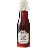 SYROP Z LEŚNEJ ŻURAWINY 355 g (280 ml) - KROKUS