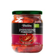 POMIDORY PODSUSZONE W OLEJU BIO 190 g - VITALIANA