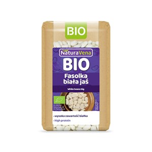 FASOLKA BIAŁA JAŚ BIO 400 g - NATURAVENA