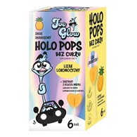 LIZAK SERCE KRYSZTAŁOWE O SMAKU ANANASOWYM Z IMBIREM NA OBJAWY LOKOMOCYJNE BEZ CUKRU BEZGLUTENOWY (6 szt.) 36 g - JOE GLOW