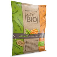 MARCHEWKA Z GROSZKIEM MROŻONA BIO 450 g - 2beBIO