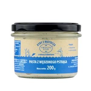 PASTA Z WĘDZONEGO PSTRĄGA 200 g - SMOLIN FISH (NA ZAMÓWIENIE)